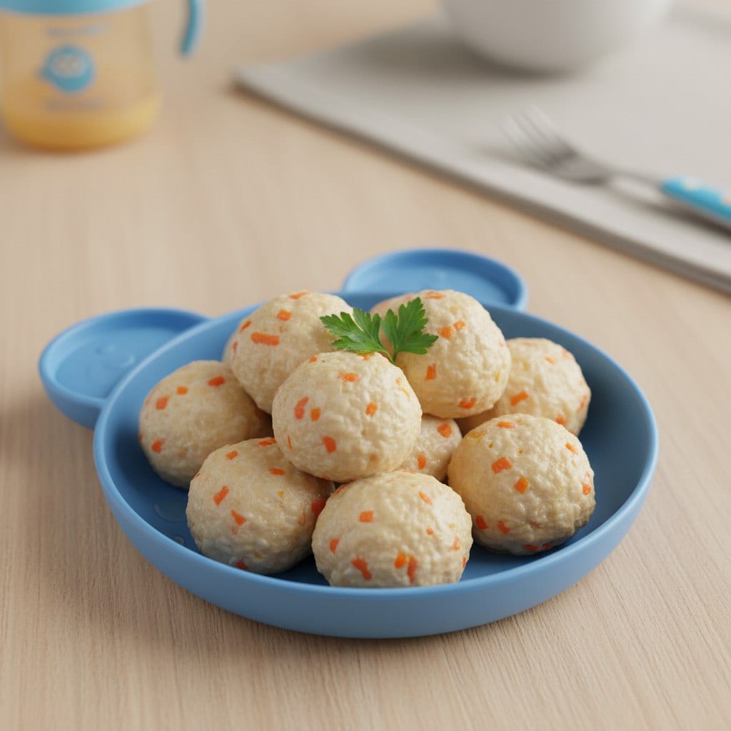 Мягкие Тефтельки из Курицы с Рисом