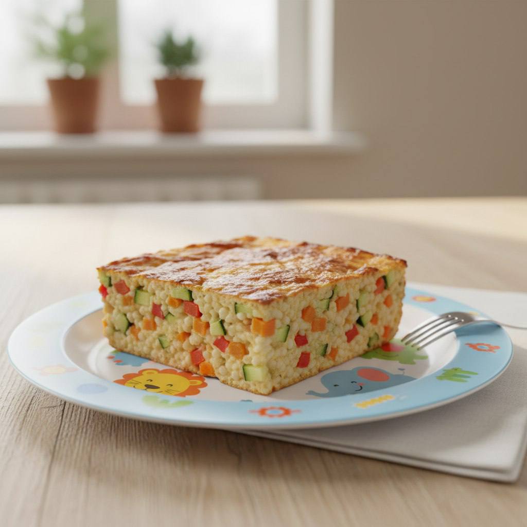 Овощная Запеканка с Рисом