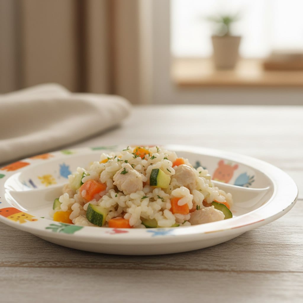 Рис с Курицей, Овощами и Тыквой