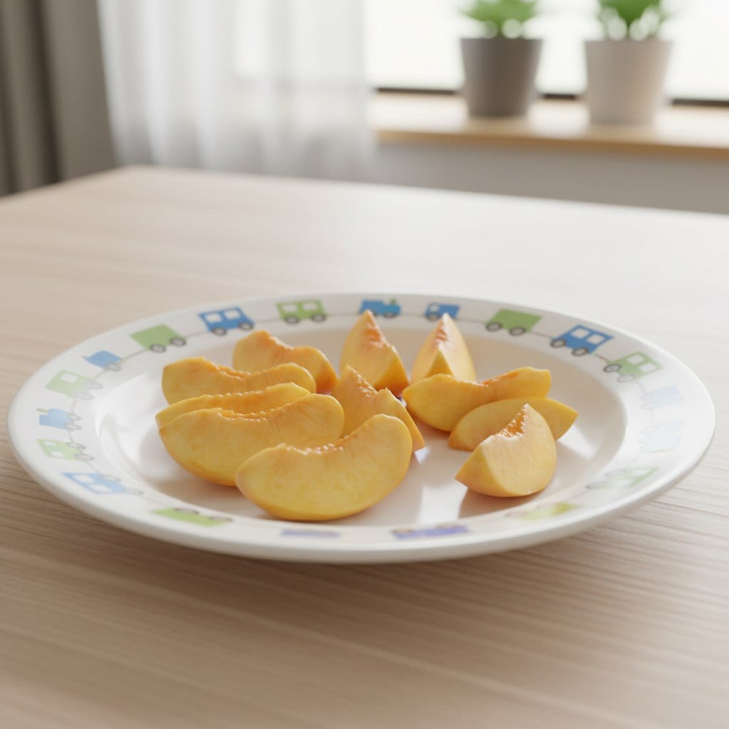 Персик Дольками