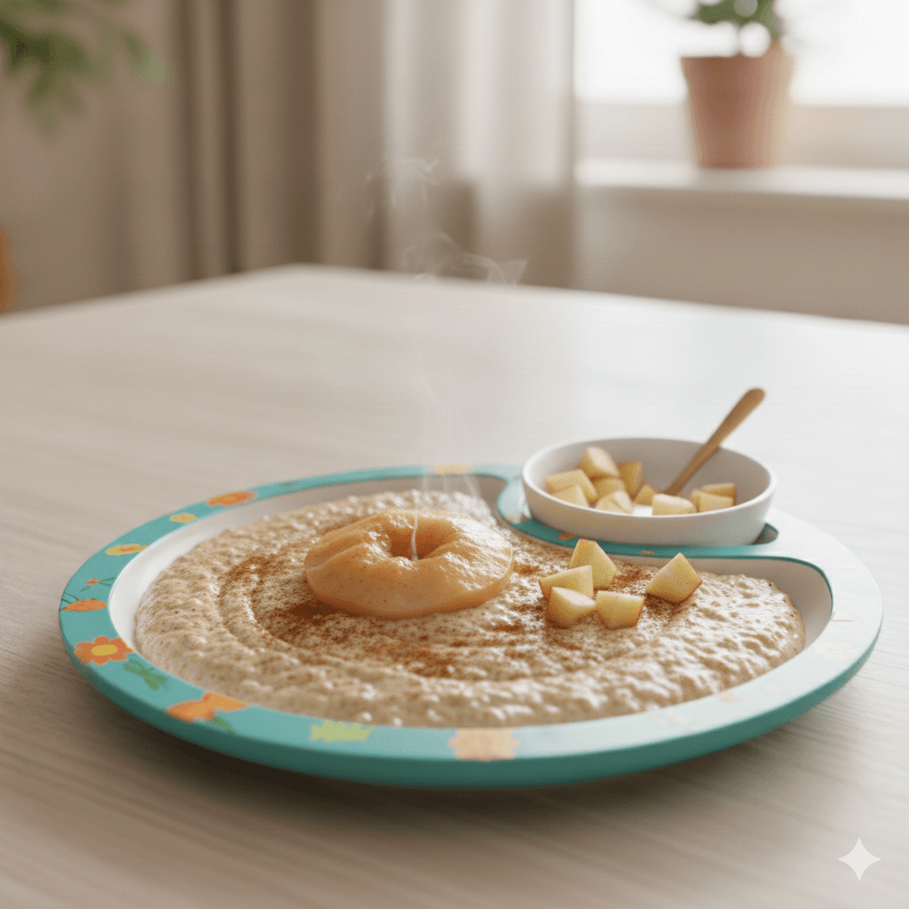 Овсянка с Яблоком и Корицей